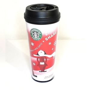 Starbucks 2010 Holiday Stories are Gifts to share Christmas Tumbler 16 oz.